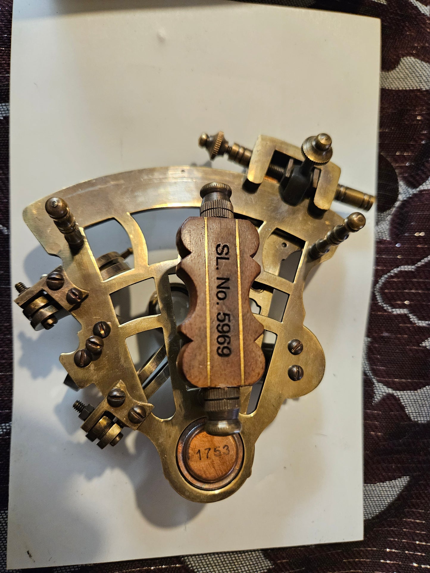 Nautical Sextant J. Scott London 1753